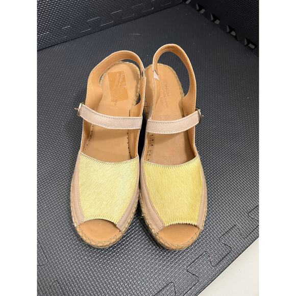 NEW Naguisa Ruca Wedge Espadrilles MSRP $228 Anthropologie Womens Size‎ 41 US 11 - Picture 2 of 9